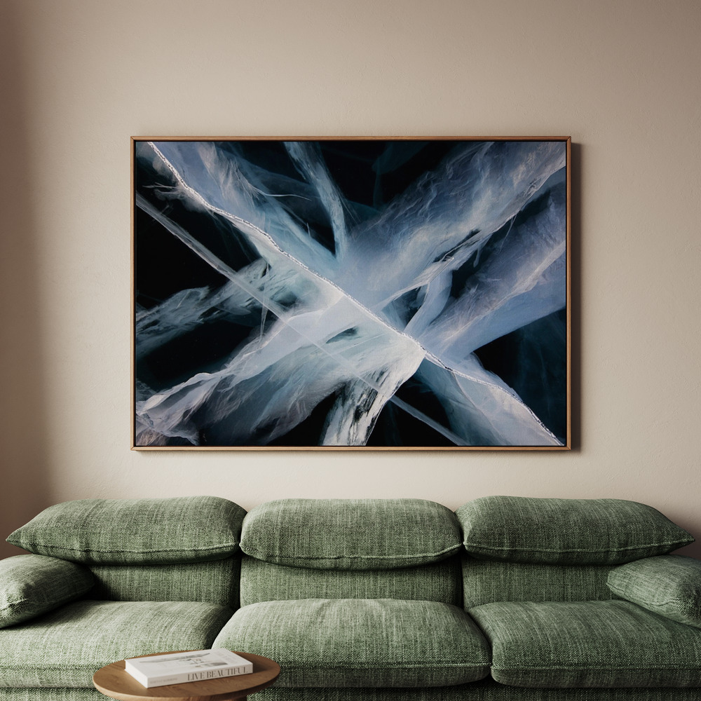 Canvastavla Deep ice - Tavla - 70x50