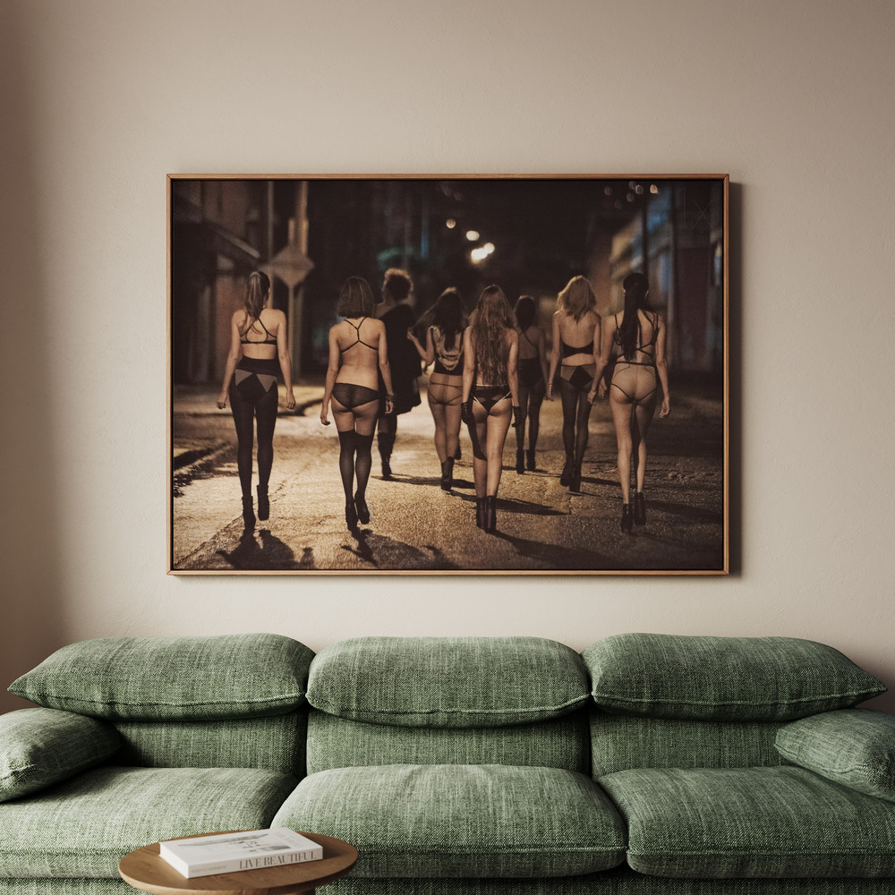 Canvastavla STREET WOMEN - Tavla - 150x100