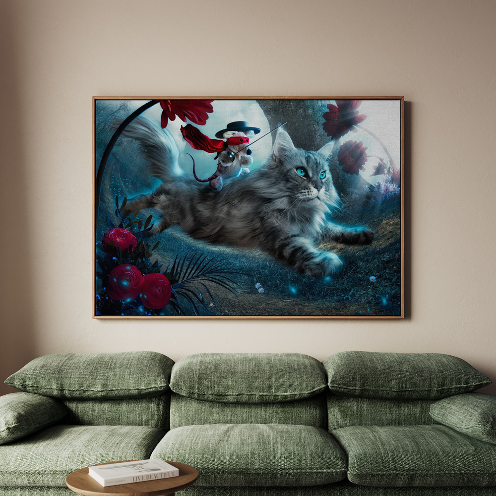 Canvastavla The Hero - Tavla - 100x70