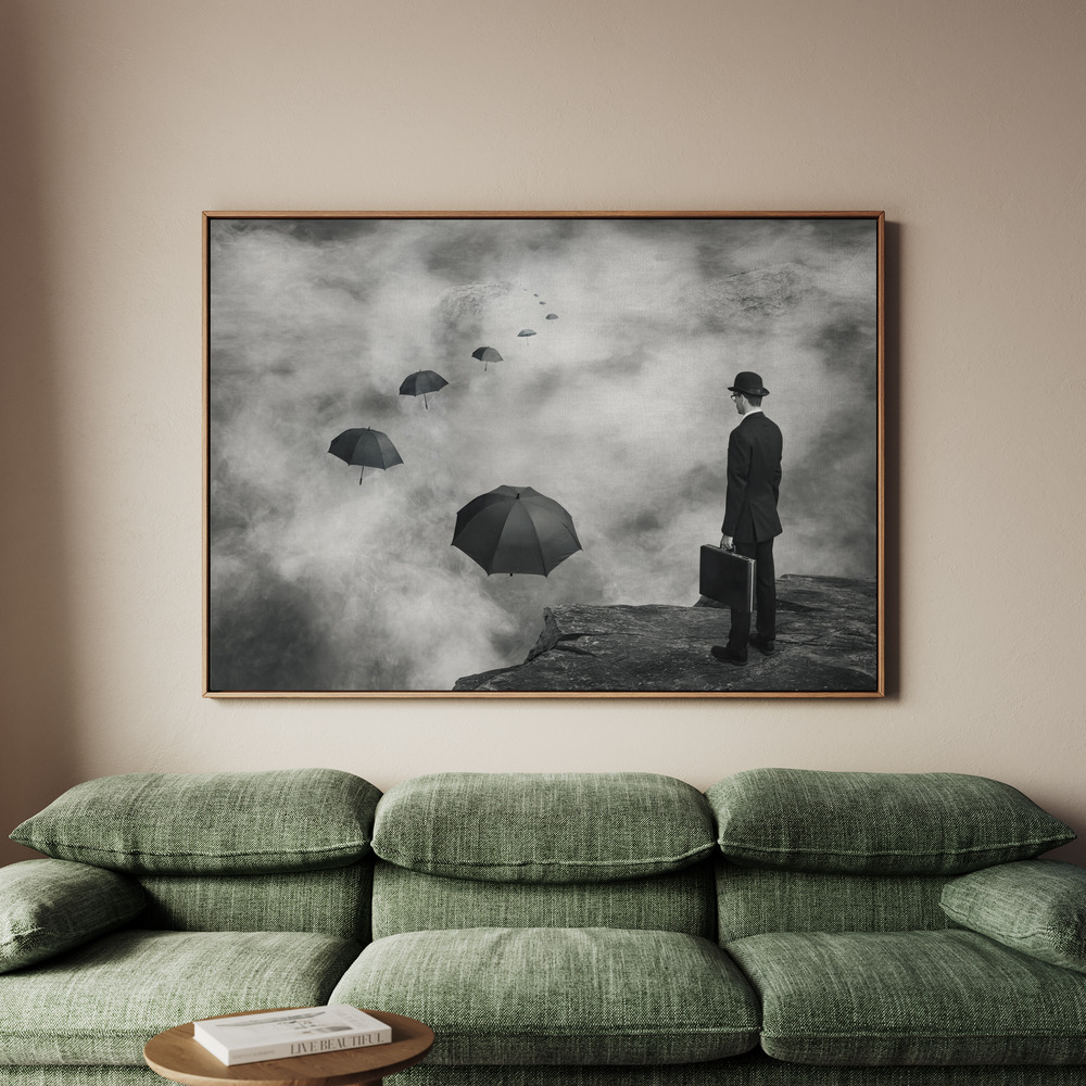 Canvastavla The Road Less Traveled - Tavla - 100x70