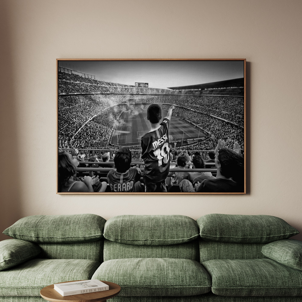 Canvastavla Cathedral of Football - Tavla - 150x100