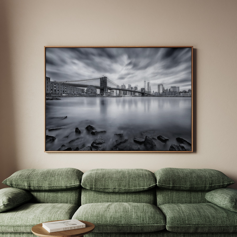 Canvastavla Brooklyn Bridge - Tavla - 100x70