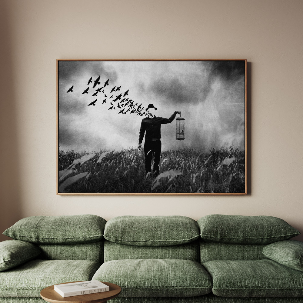 Canvastavla Freedom - Tavla - 70x50