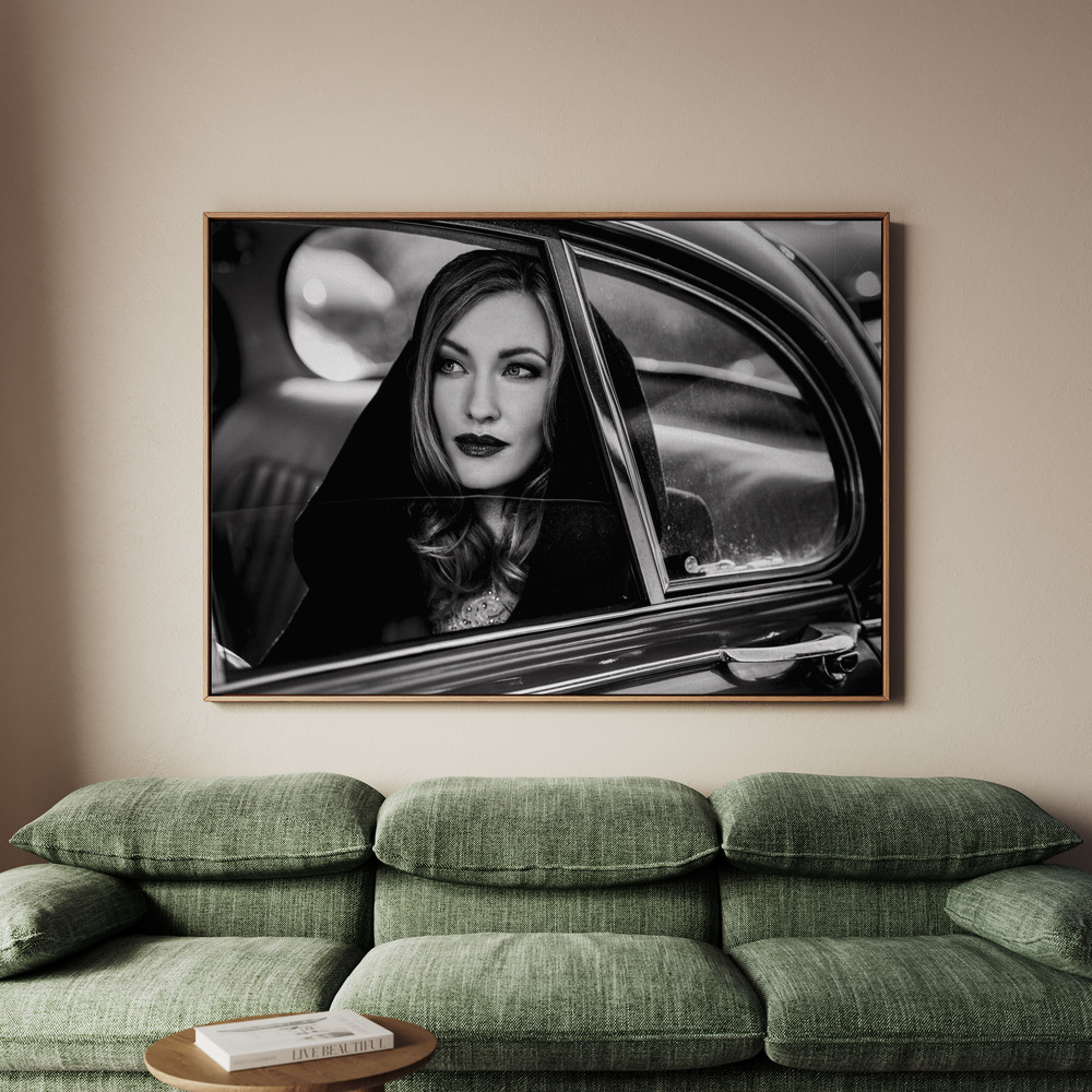 Canvastavla Caught in a moment of absence - Tavla - 70x50
