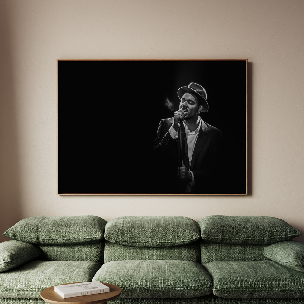 Canvastavla Ben l'Oncle Soul - Tavla - 100x70