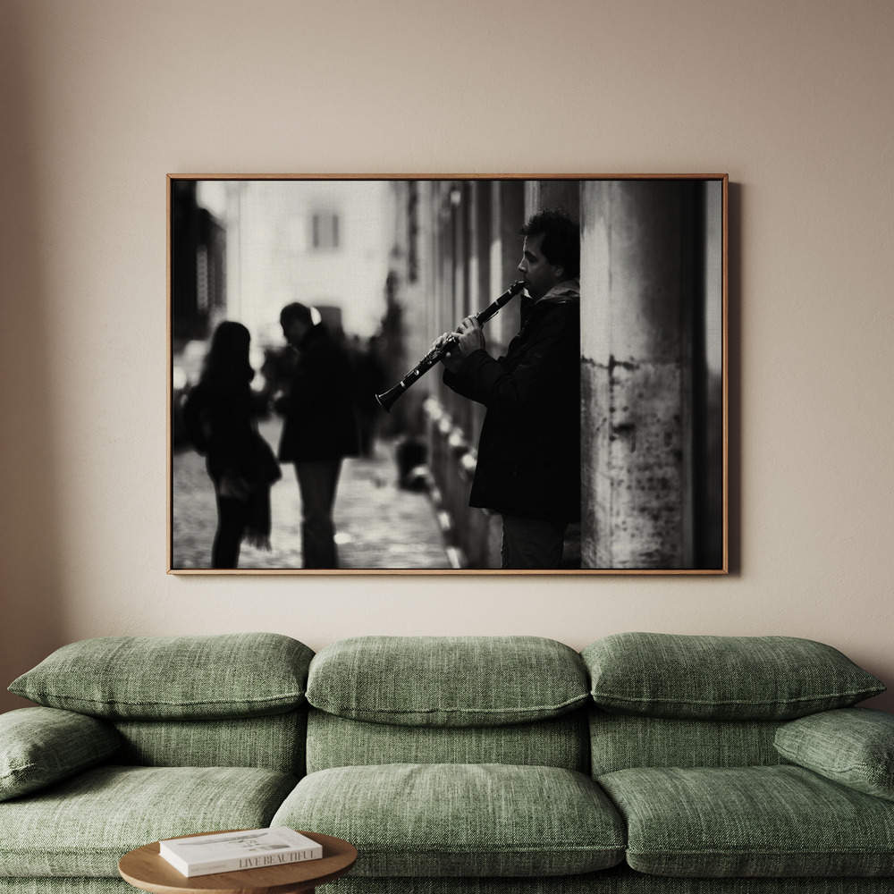 Canvastavla Rome street song - Tavla - 150x100