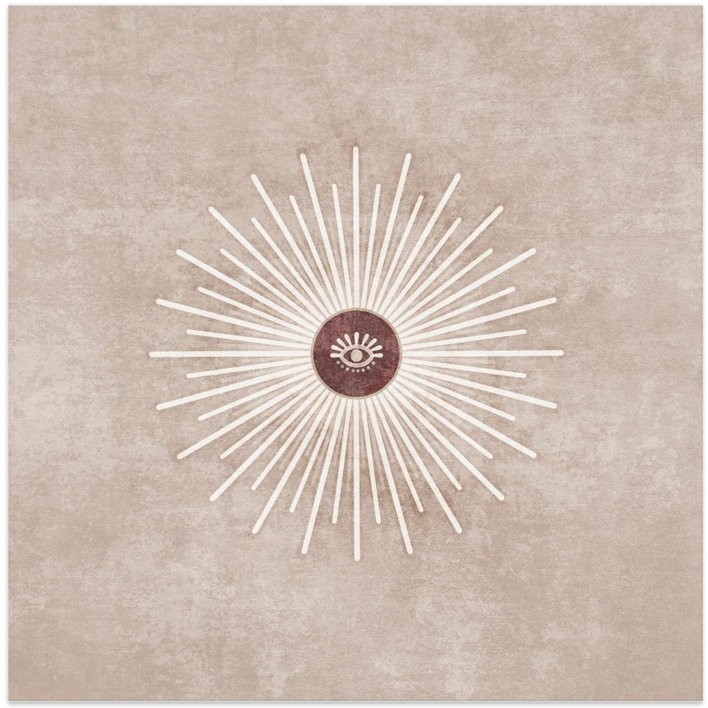 Poster - Enlightened Vision square poster