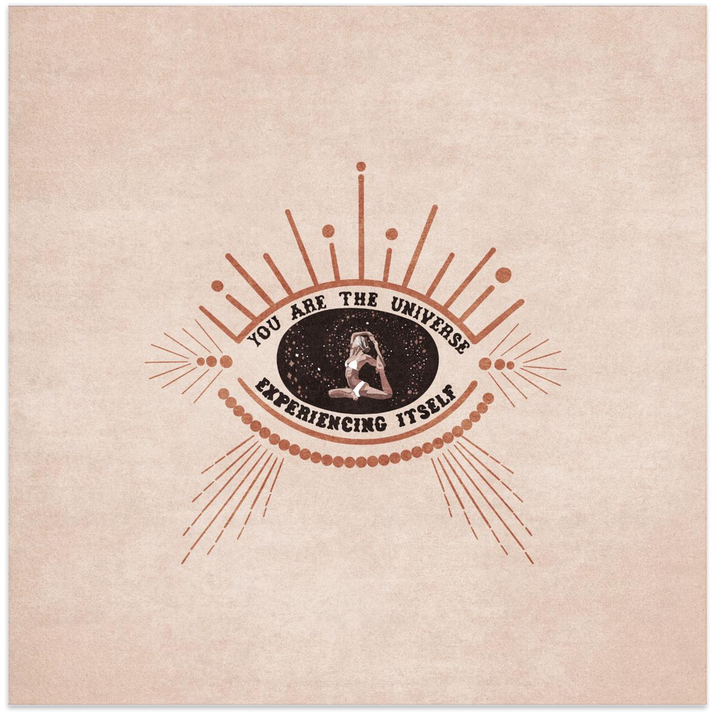 Poster - Celestial Reflection square poster