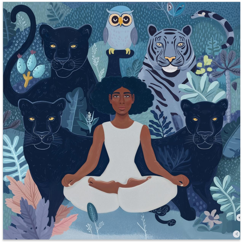 Poster - Tropical 3 square poster