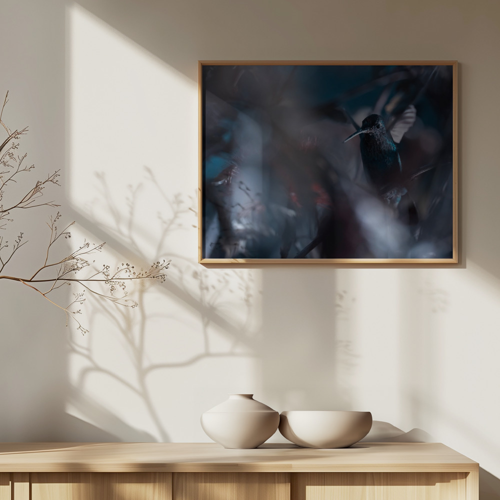 Poster 50 Hz - Affisch över skåp