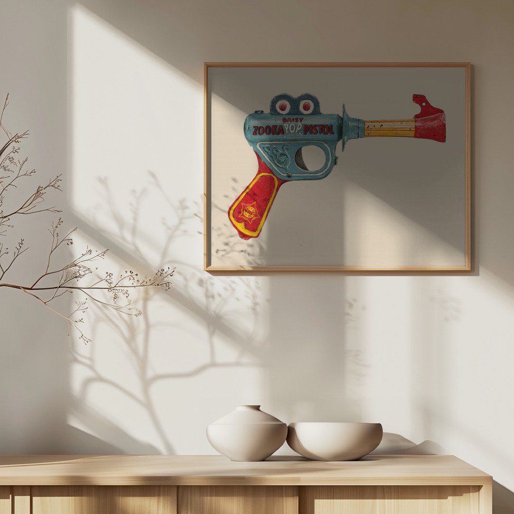 Poster Zooka - Affisch över skåp
