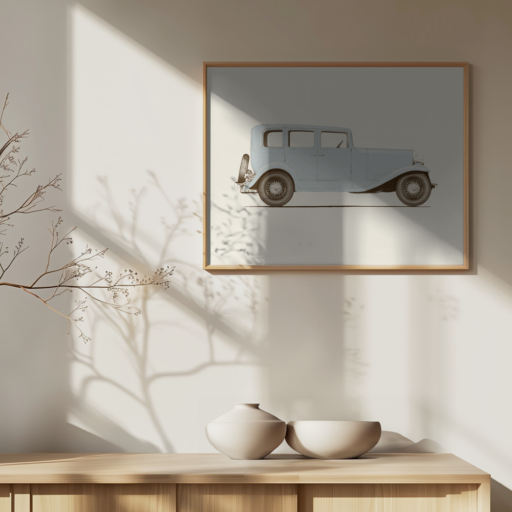 Poster - Car 30 over cabinet