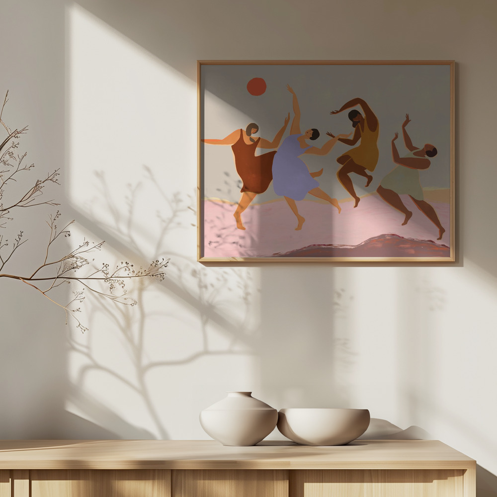 Poster - Together boven kast