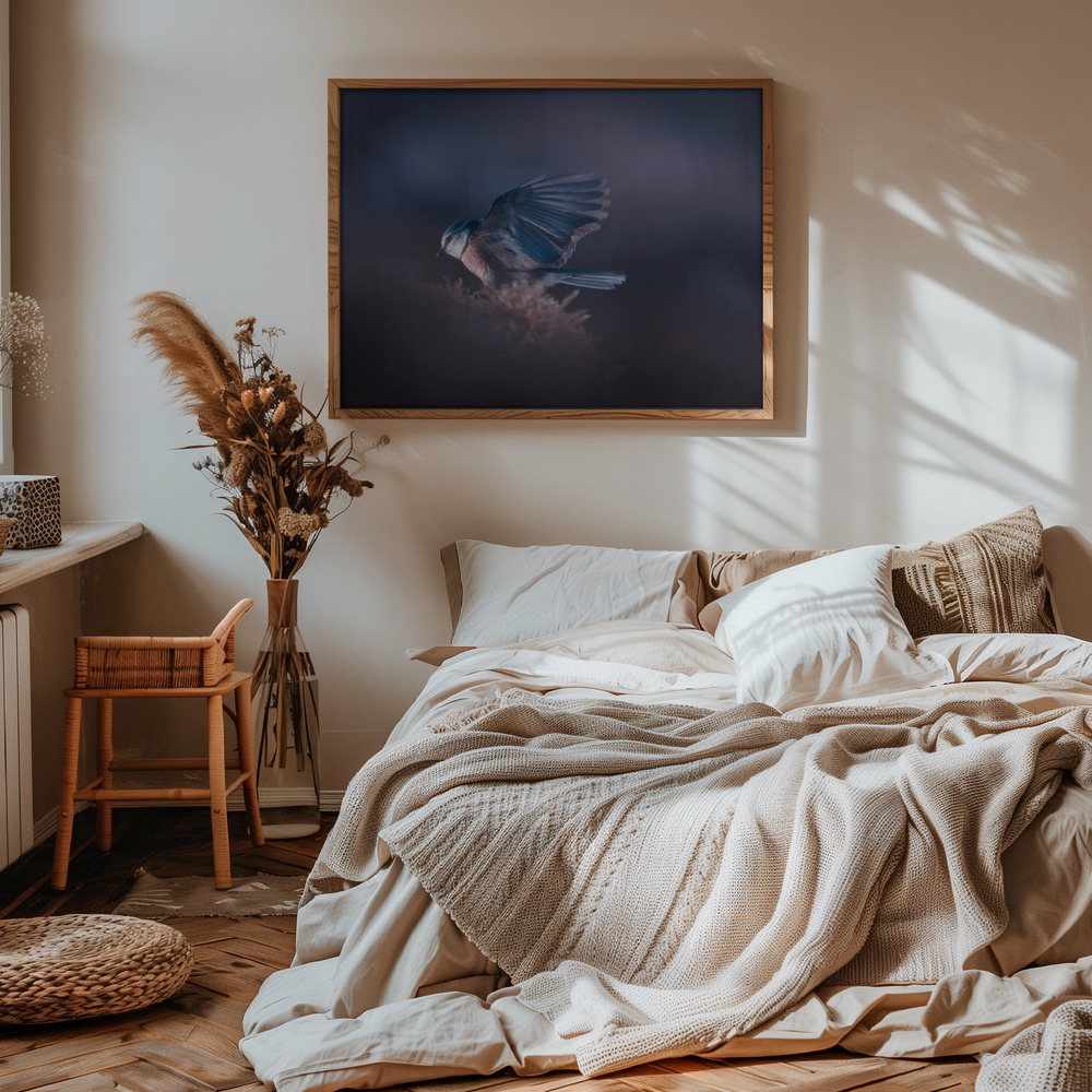 Affiche - A bird world VIII dans la chambre