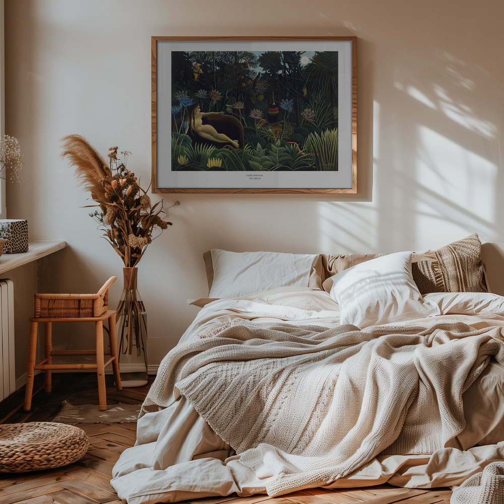 Plakat - The Dream w sypialni