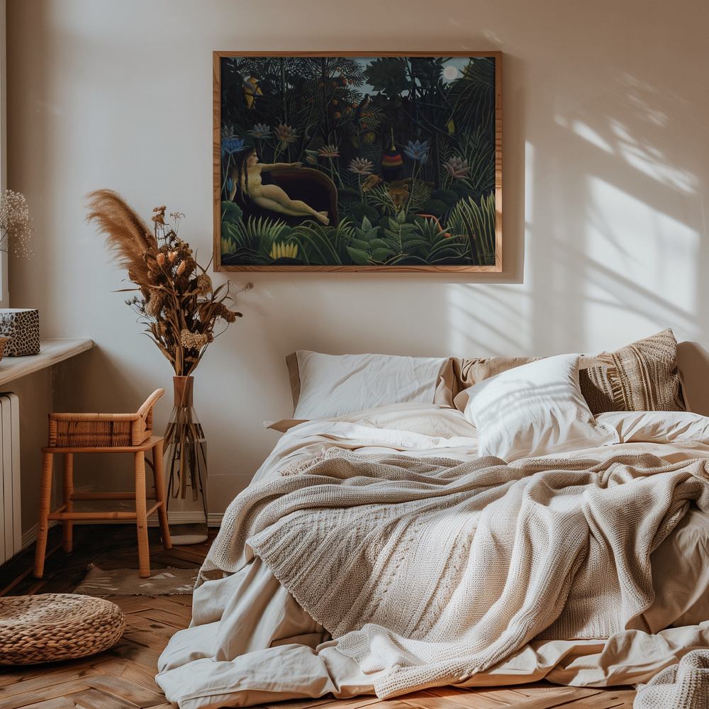 Plakat - The Dream w sypialni
