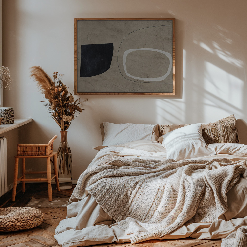 Plakat - Comfort i soveværelset