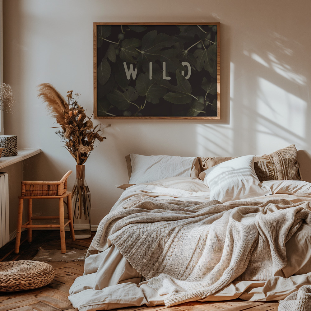Poster Wild Nº1 - Affisch i sovrummet