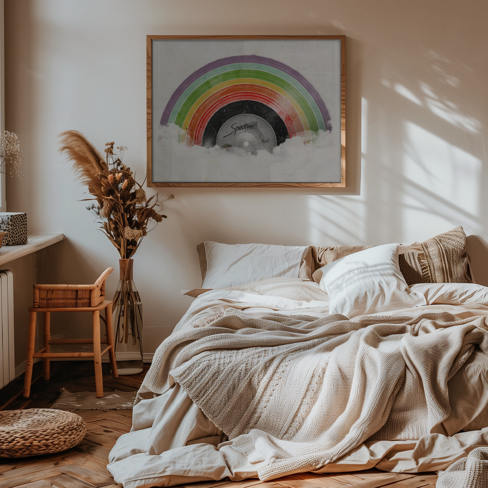 Poster Rainbow Classics - Affisch i sovrummet