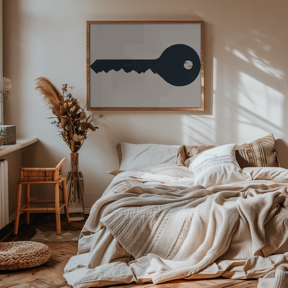 Poster - Key To The Mountain in bedroom