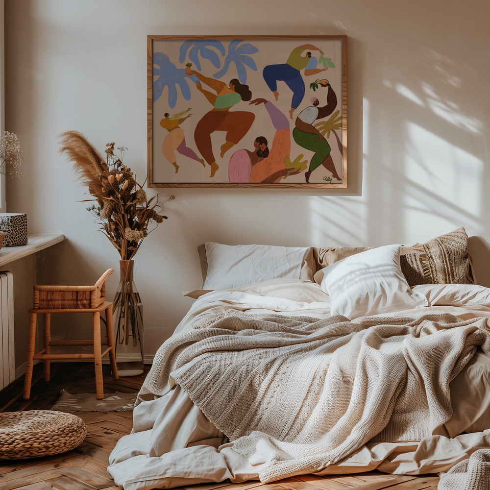 Poster - Dance Dance in bedroom