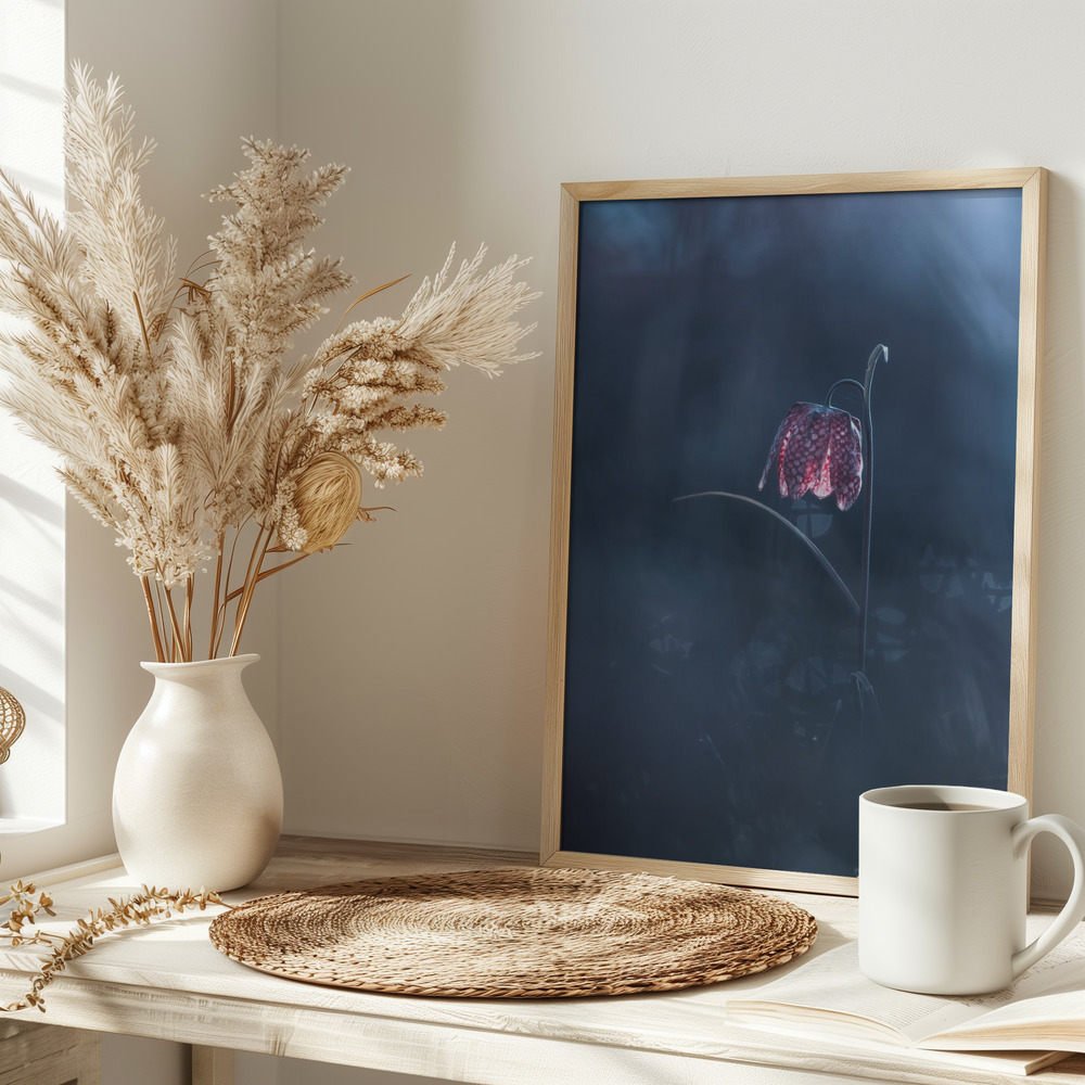 Poster Ephemeral Fantasy - Affisch på bordet