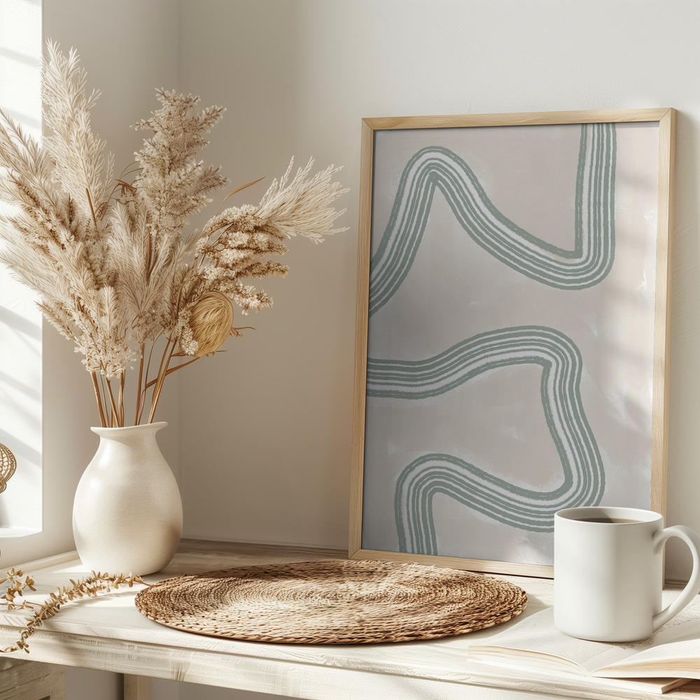 Poster - Abstracto Twist sul tavolo
