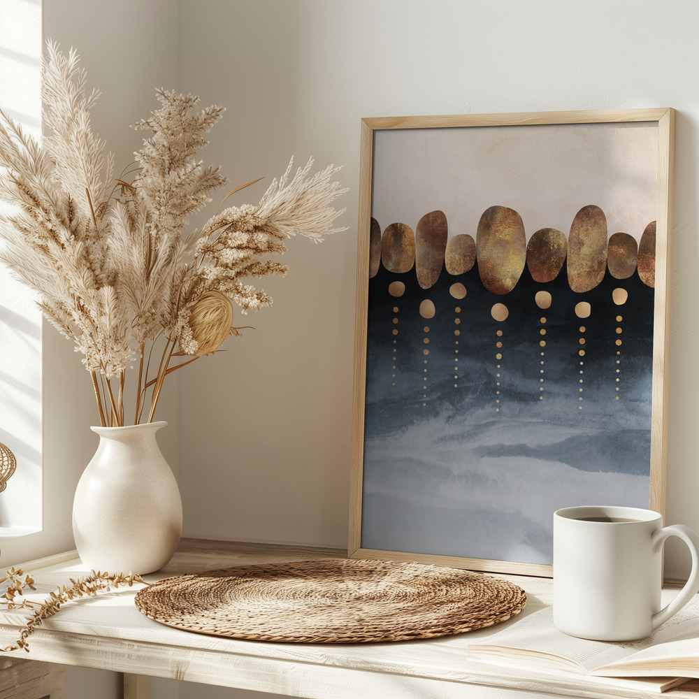 Poster - Natural Abstraction op tafel