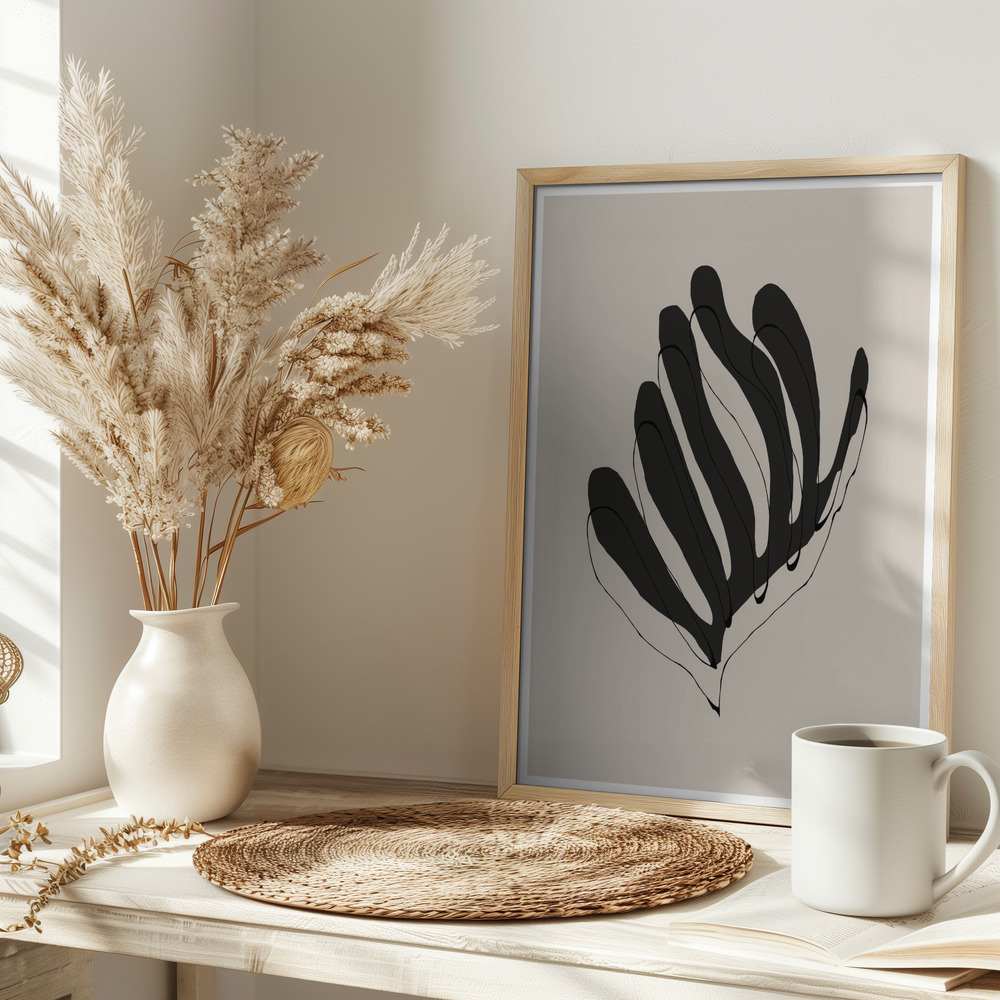 Poster - Modern Flower on table