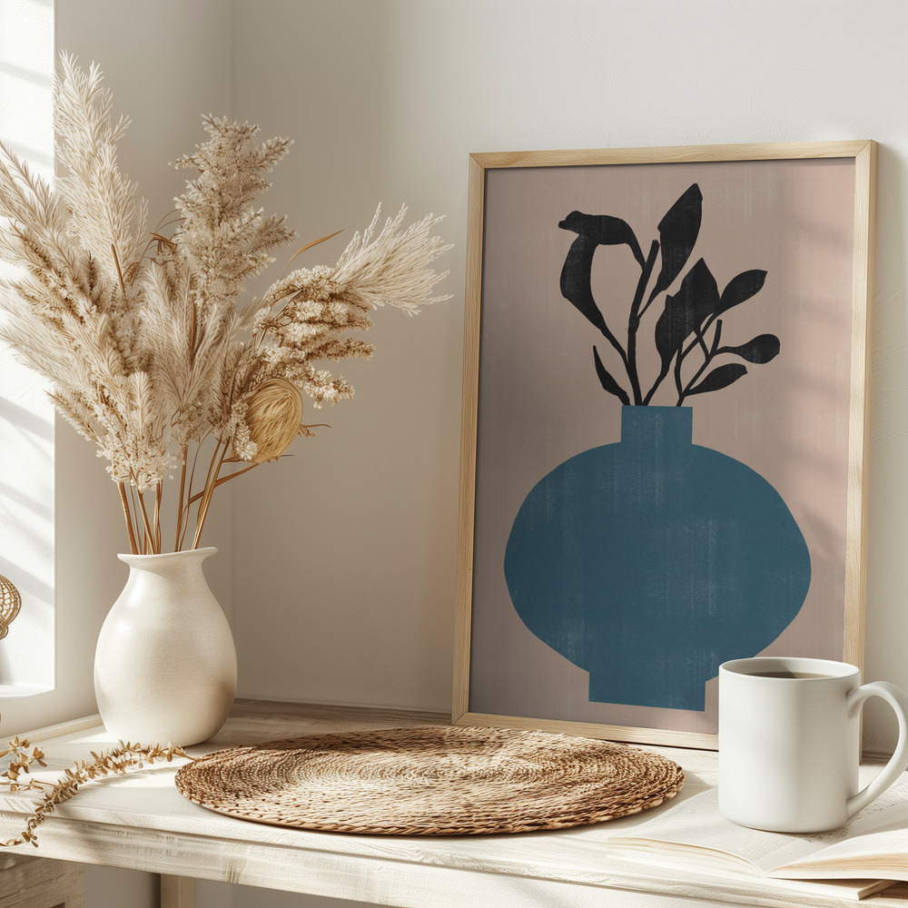 Poster - Vase No8. on table
