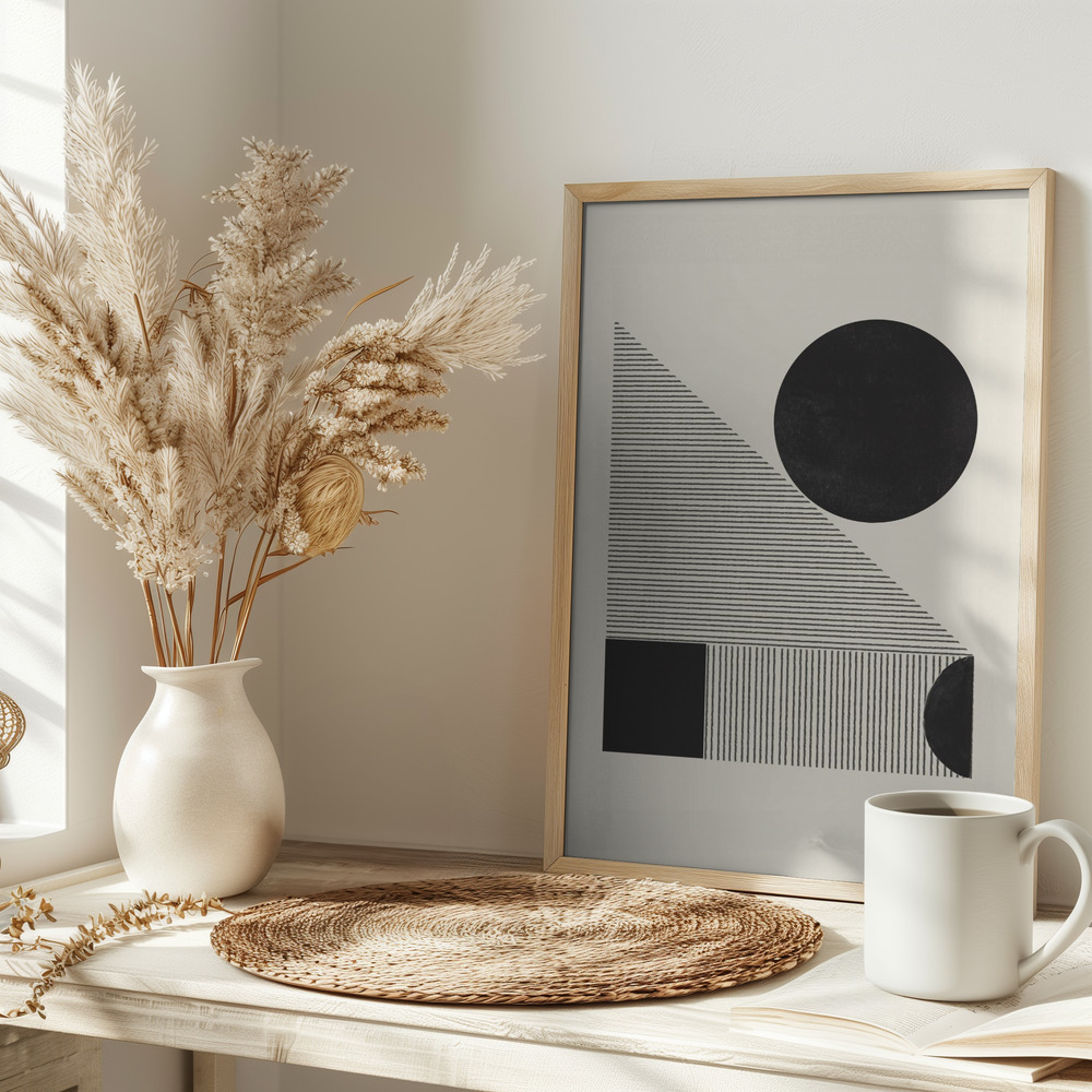 Poster - Composition IX on table