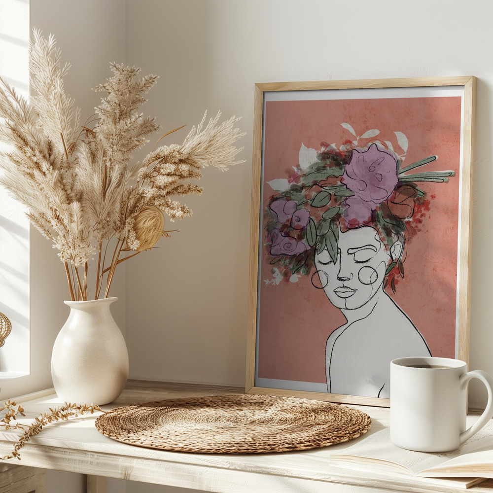 Poster - The Scent Of Flowers on table
