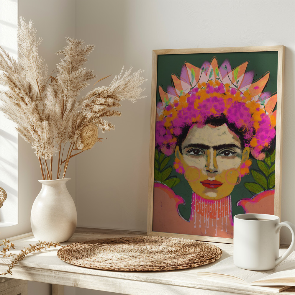 Poster - The Sense Of Colors on table