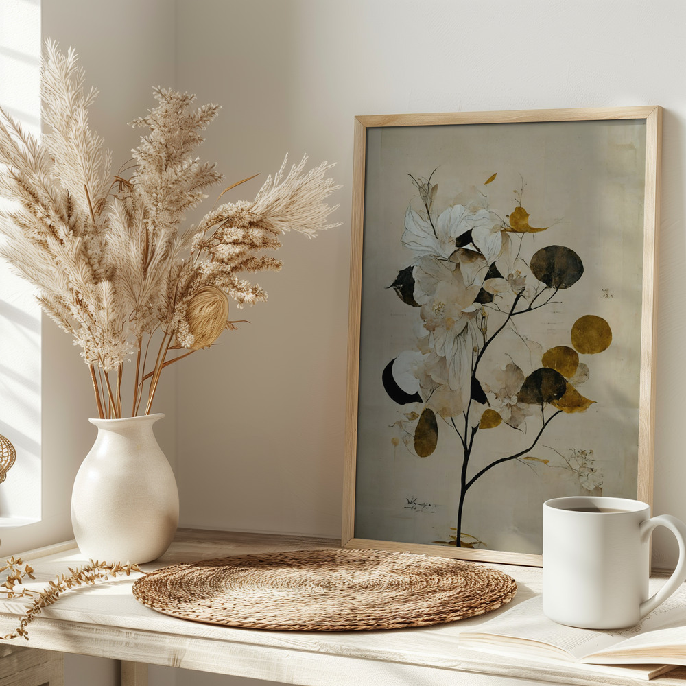 Poster - Tree Of Luck on table
