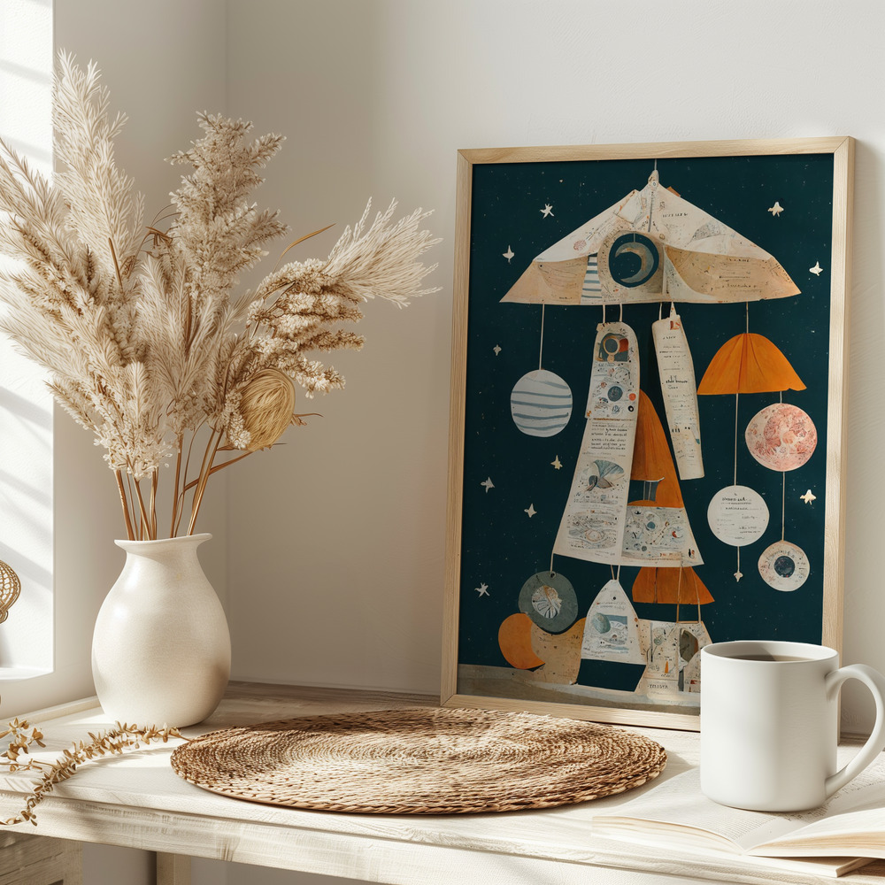 Plakat - Ufo Mobile på bordet