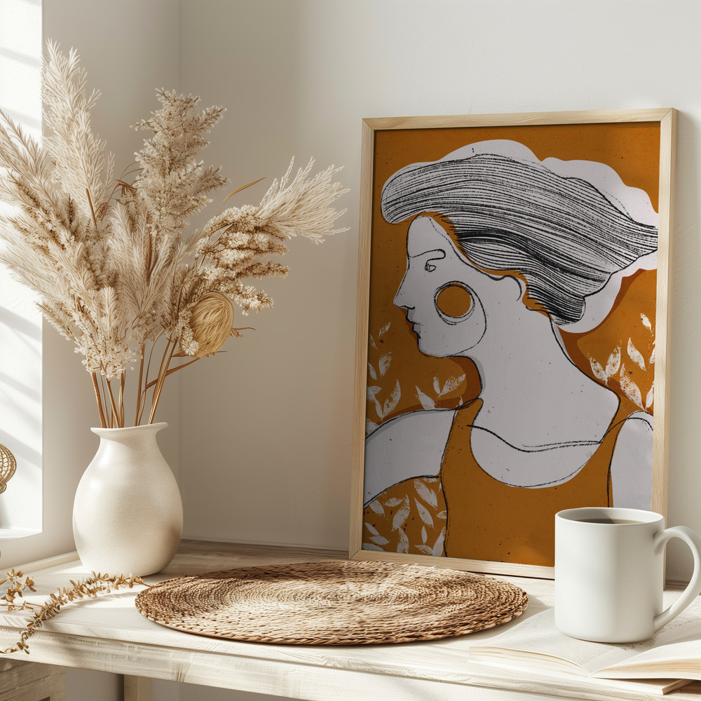 Affiche - A Day In October sur la table