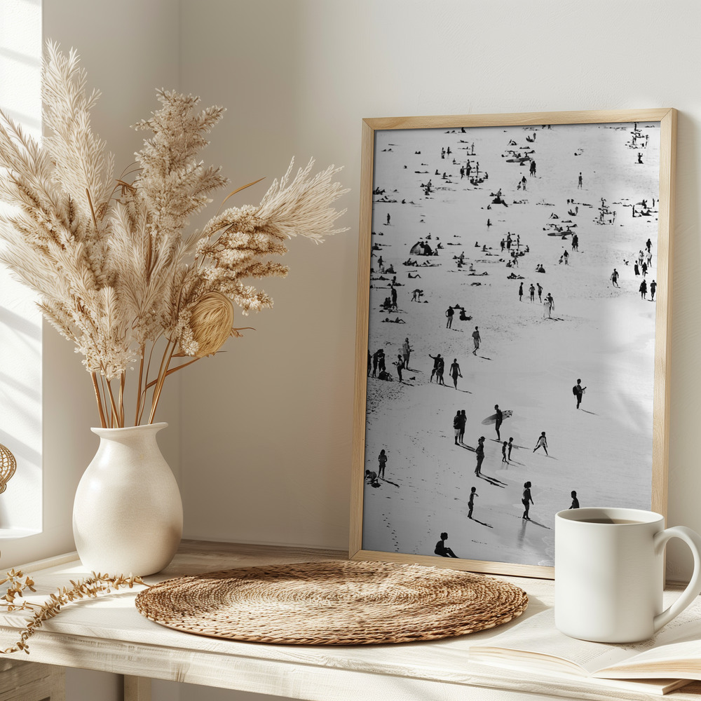 Poster - Beach Silhouettes auf dem Tisch
