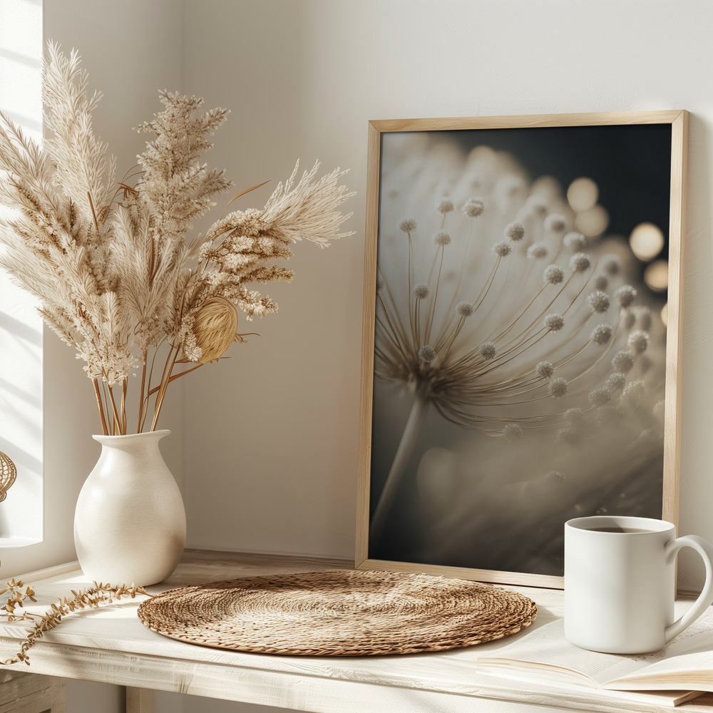 Poster - Little Pompoms on table