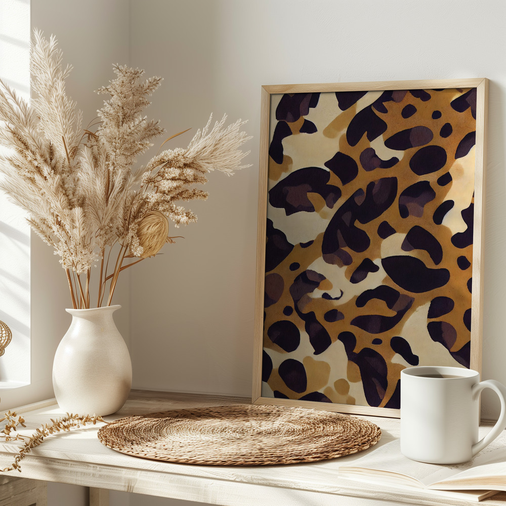 Poster - Leo Pattern on table