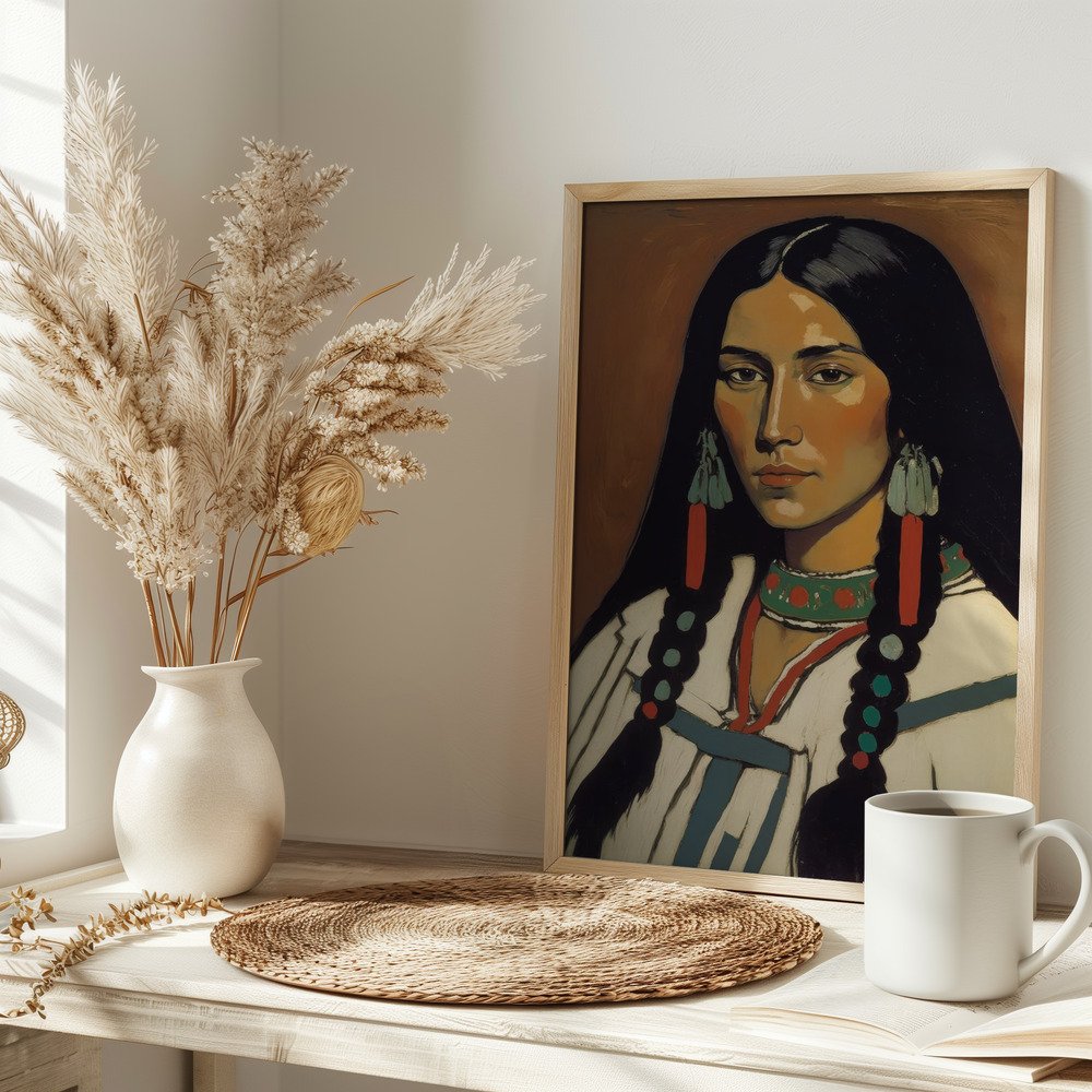 Affiche - The Daughter Of Ashok sur la table