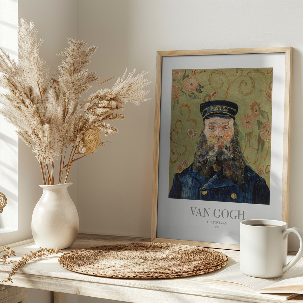 Poster - The Postman on table
