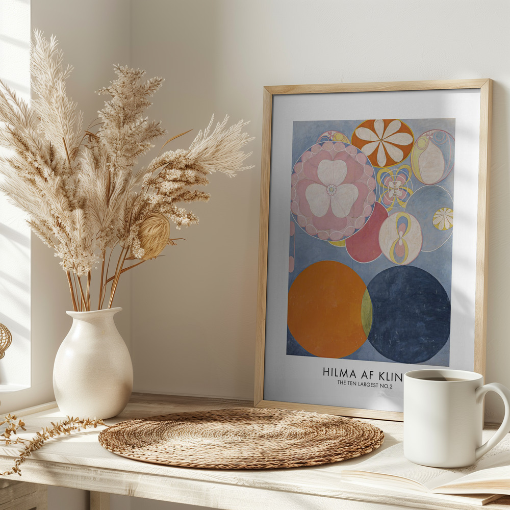 Poster - – The Ten Largest No.2 Poster - on table