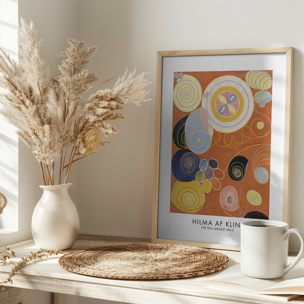Poster - – The Ten Largest No.3 Poster - op tafel