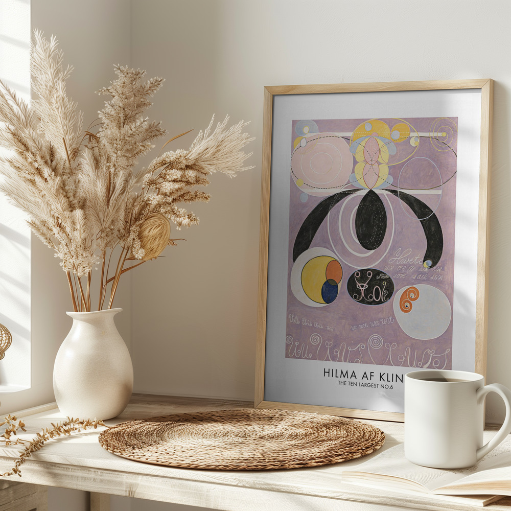 Poster - – The Ten Largest No.6 Poster - sul tavolo