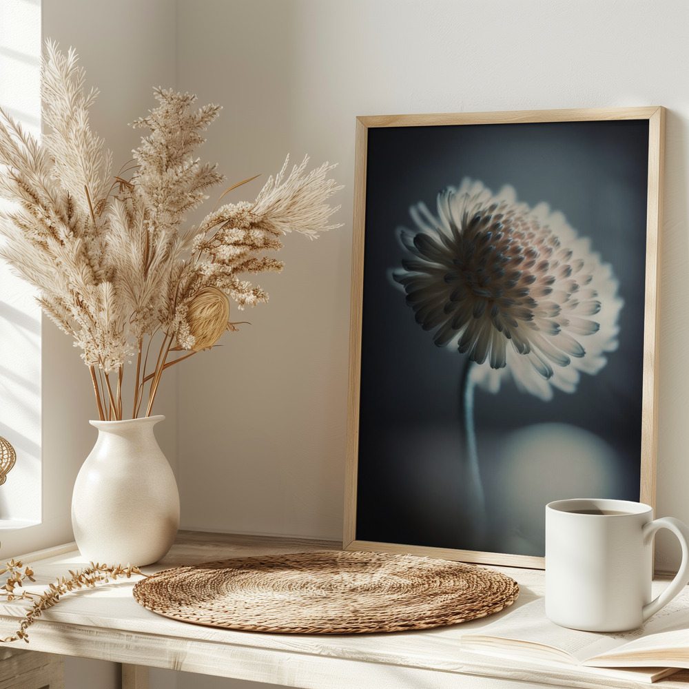 Poster - Pastel Beauty on table