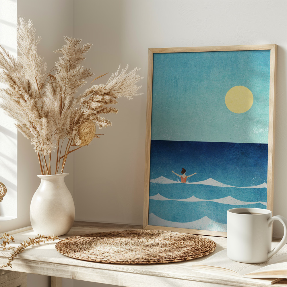 Plakat - Sea Swim ii på bordet