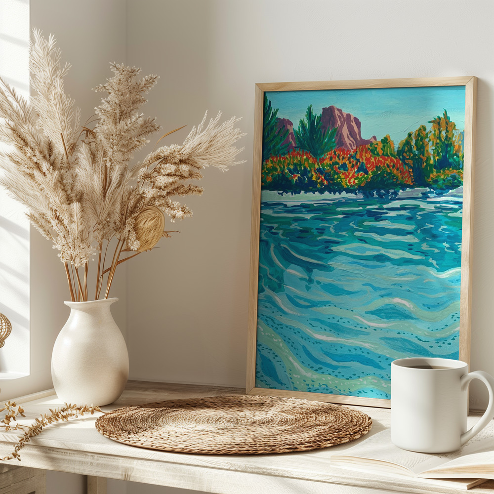Póster - Sedona en la mesa
