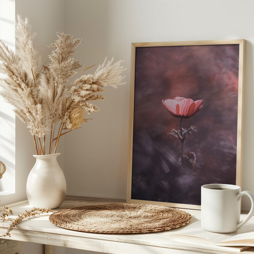 Affiche - Ardente sur la table