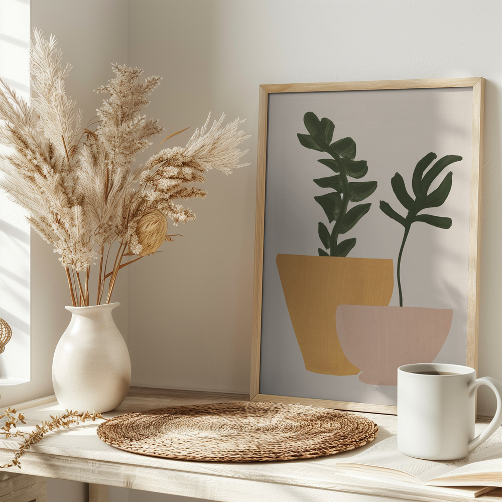 Poster - Planted on table