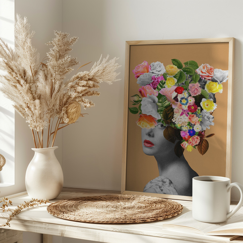 Poster - Floral portrait on table